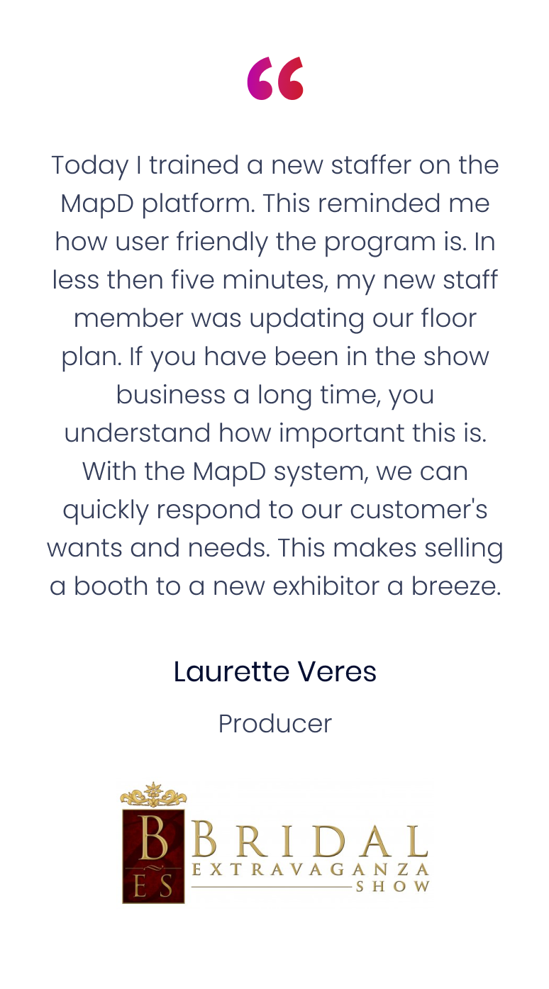 Bridal extravaganza testimonial